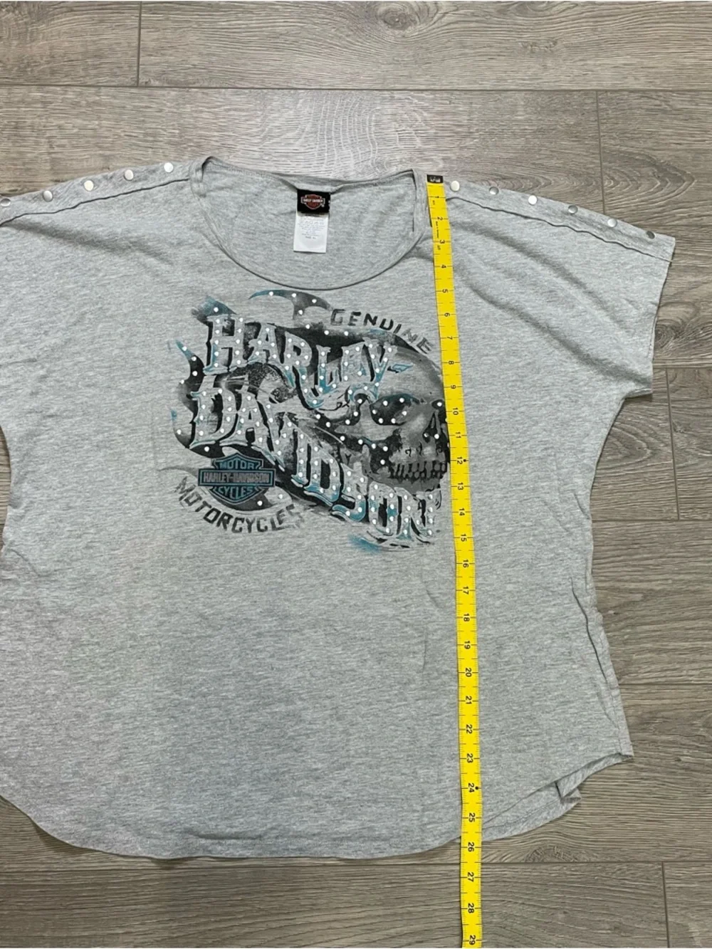 Harley-Davidson Bling Skull Tee XL Vision Harley-Davidson Repentigny QC - Picture 7 of 9
